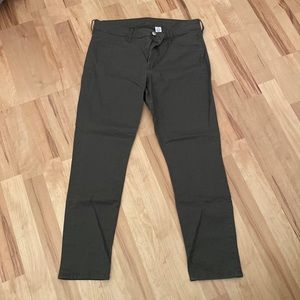 Dark Green H&M Jeans